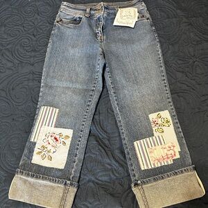 Denim Boho Jeans